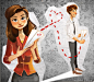 Paperman and Paperplanes by KimNipp