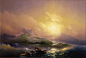 画中这片宁静的海。（via Ivan Aivazovsky） ​​​​