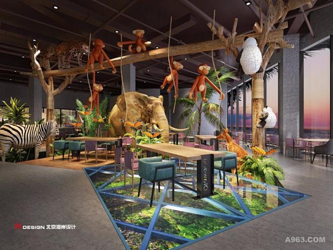 山东红树林度假世界儿童海鲜餐厅设计方案