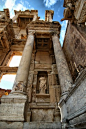 Efes, The Library of Celsus in Ephesus, İzmir, Turkey