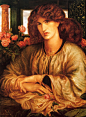 但丁·加百利·罗塞蒂（Dante Gabriel Rossetti） 拉斐尔前派和象征主义的先驱 - 潮河边人 - 潮河边人博客