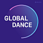 GLOBAL DANCE Apple Music Curated Playlist  Artworks / iTunes #applemusic #apple #itunes #artworks #a-list #workout #mood #playlist #design #app #logo #icon