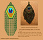 peacock feather pendant/earring pattern by Angielina74, via Flickr