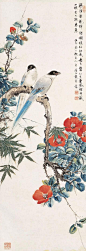 颜伯龙——花鸟画  |   
颜伯龙（1898—1955），名云霖，字伯龙（以字行），号长白布衣，所居椿草堂。满族，正黄旗，北京人。师从陈师曾、王梦石等名师，为王梦石入室弟子。民国时期京津画派著名的花鸟画家，工山水、人物、翎毛、走兽。作品别具一格，超脱凡俗。