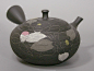 Japanese Tokoname teapot by Shoryu.