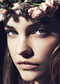 barbara palvin beauty photos3 Floral Flush: Barbara Palvin Wows in Spring Looks for Marie Claire France