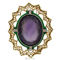 欧洲古董紫水晶浮雕珠宝 ​​​​

#古董珠宝#