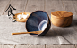 小碗 米饭碗 创意陶瓷 “邃蓝” 日式 水果碗 沙拉碗 美食必备