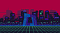 General 3840x2160 digital art building cityscape skyscraper pixel art pixelated pixels 8-bit Beijing CCTV