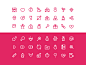 Free Valentine's Day icon set by Arthur Avakyan in 2015年1月的23个免费的扁平化图标合集下载