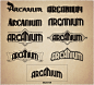 Arcanium Logo Study