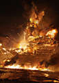 Deepwater Horizon VFX Design, Stephen Zavala : Set extension and vfx design for Deepwater Horizon done at ILM.<br/>Deepwater Horizon 2016 © Summit Entertainment