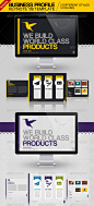 Business Profile Keynote Template - Keynote Templates Presentation Templates #PPT#