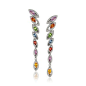 Petali d'Amore Multicoloured Sapphire Earrings