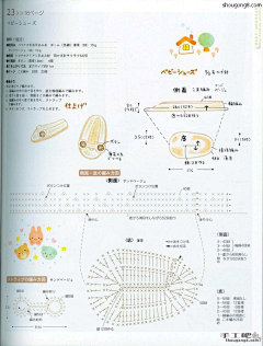 arabesque采集到钩针图解