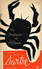 The Condemned of Altona cover by Paul Rand  A Paul Rand book paperback book design.  The Condemned of Altona by Jean Paul Sartre. Vintage Books, 1963.