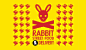兔子食品Logo设计
