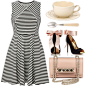 A fashion look from August 2013 featuring Kate Spade pumps and Valentino clutches. Browse and shop related looks.