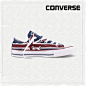 converse匡威官方 chuck taylor all star 米字旗印花  converse/匡威 原创 设计 新款 2013 正品 代购  美国