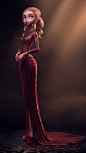 Crimson Stillness by Carlos Ortega Elizalde | Fantasy | 3D | CGSociety