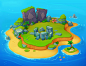 Isometric Islands for Solitaire Dash, Grigoriy Chekmasov : Here are some islands I´ve made for Solitaire Dash. It is a mobile and web solitaire card game, developed by Kosmos.<br/><a class="text-meta meta-link" rel="nofollow" 