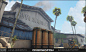 Overwatch - Havana Distillery Exterior, Lucas Annunziata : The Don Rumbotico Distillery was the first large exterior that I've worked on for Ovewatch.  I spent a fair amount of time iterating on the geometry and materials to translate a distillery into th