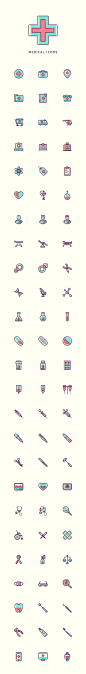Medical icons - free : It's free icons for personal and commercial use.Minimum size — 32 px.