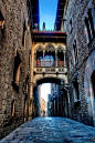 Ancient Bridge, Barcelona, Spain
