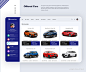 Droom Cars | User Dashboard | UI\/UX DesignUI设计作品移动应用界面用户中心首页素材资源模板下载