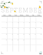 Cute and Crafty 2015 Printable Calendar: 