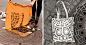 Pirate Printers Use Manhole Covers To Create Unique T-Shirt And Bag Designs : Pirate Printers use manhole covers, vents, and utility grates to imprint unique patterns on cloth. And that happens not in some workshop but on-site, right there on the streets.