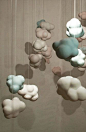 Ceramic clouds, Tina Bentsen: 