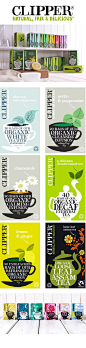Clipper Tea - awesome pack #packaging #design #teapot ... | Packaging