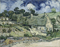 1280px-Vincent_van_Gogh_-_Thatched_Cottages_at_Cordeville_-_Google_Art_Project.jpg (1280×1012)