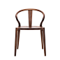 十二时慢[木兰椅]黑胡桃白橡实木现代简约设计餐椅扶手椅圈椅-淘宝网