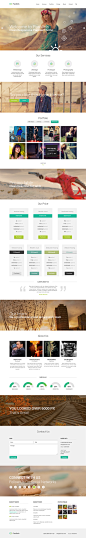 Free PSD Responsive Template : Free PSD template