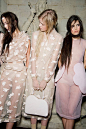 Favorite Color Palette (the soft hues of Simone Rocha’s Runway Show via Vogue): 