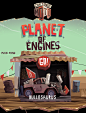Planet Of Engines : my unborn child.._UI-游戏界面-卡通-手绘 _T2020413  _独立游戏