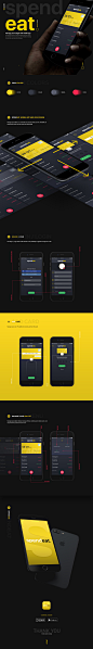 spendeat. iOS/Android App on Behance