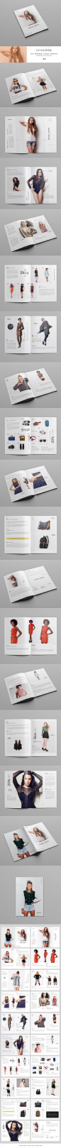 New Look / Fashion Catalogue & Magazine  #booklet #brochure #catalog • Available here → http://graphicriver.net/item/new-look-fashion-catalogue-magazine/15458413?s_rank=150&ref=pxcr: 