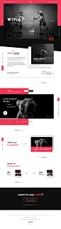 Cooxed digital video agency landing page funky dribbble modern v3