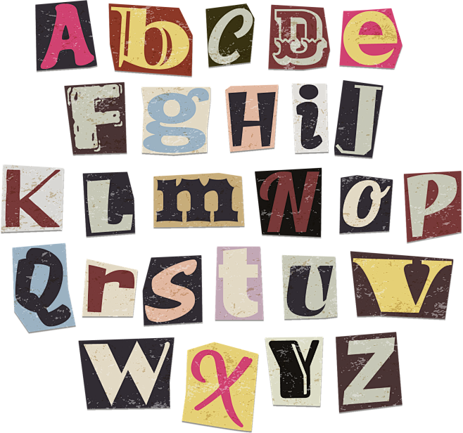 ransom note letters