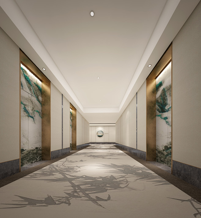 新中式酒店走廊5