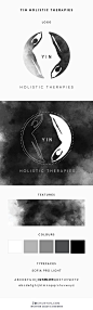 Portfolio : Logo Design for Yin Holistic Therapies created and designed by Jo ChunYan www.jochunyan.com