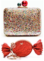 Anya Hindmarch Christmas Clutch & Key Chain