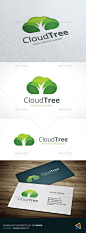 Cloud Tree  - Nature Logo Templates: 