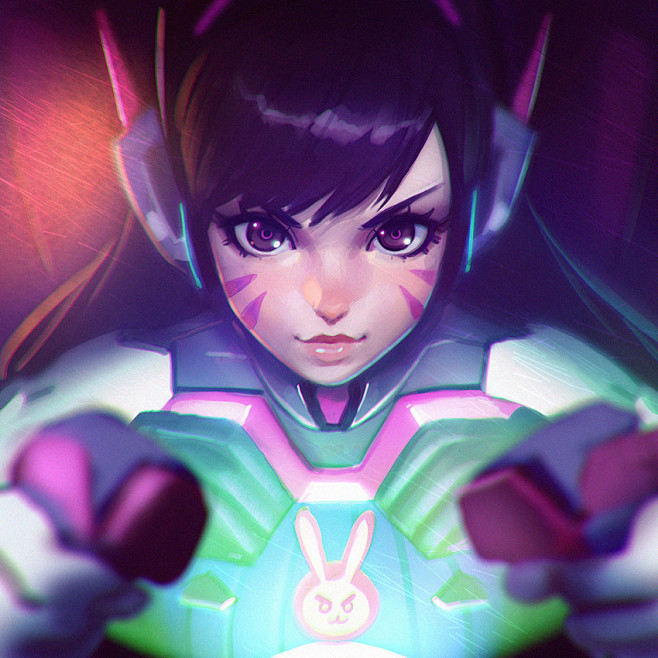 d.va (overwatch) dra...