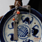 【璎珞如意】红珊瑚银饰耳环 中国传统元素福寿花 待自闺中-淘宝网