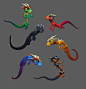 Cloud Serpent Hatchlings, Dusty Nolting : These are lil dragon babies for World of Warcraft.