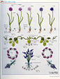 花的刺绣图案集
